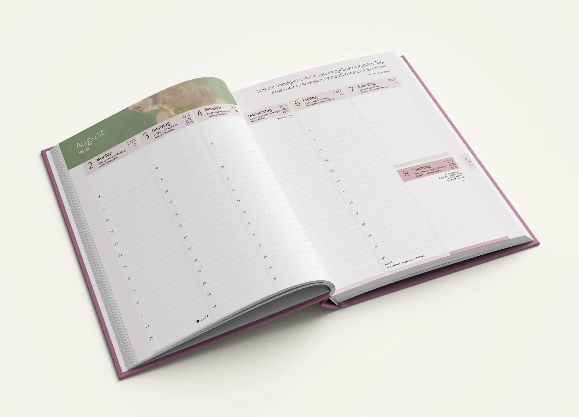 Bild: 9783951975849 | Kalender des alten Wissens - Wochenplaner 2027 | Astrid Fallosch
