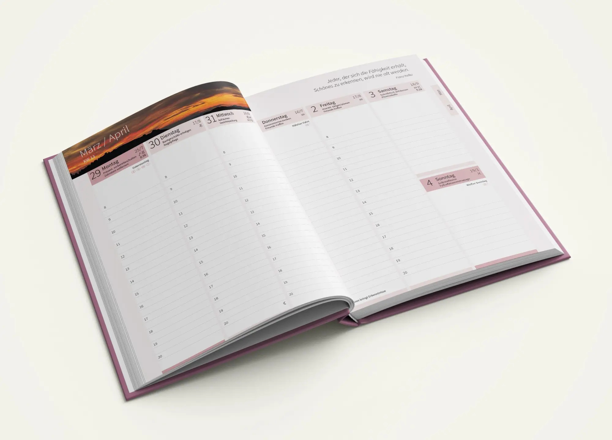 Bild: 9783951975849 | Kalender des alten Wissens - Wochenplaner 2027 | Astrid Fallosch