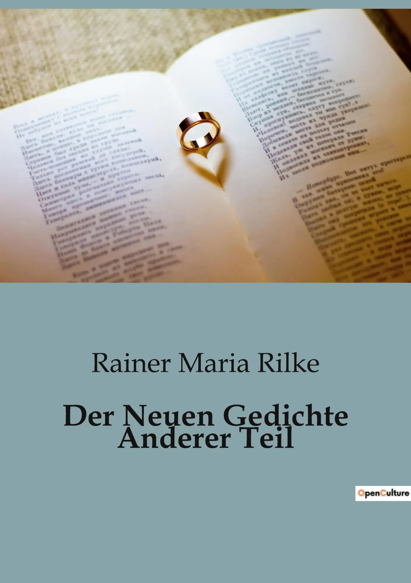 Cover: 9791041945849 | Der Neuen Gedichte Anderer Teil | Rainer Maria Rilke | Taschenbuch