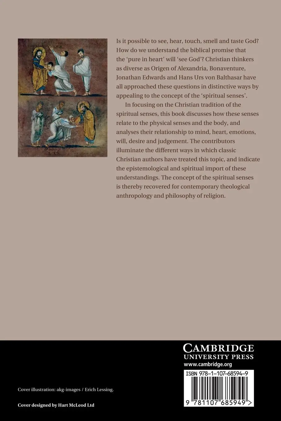 Rückseite: 9781107685949 | The Spiritual Senses | Perceiving God in Western Christianity | Buch