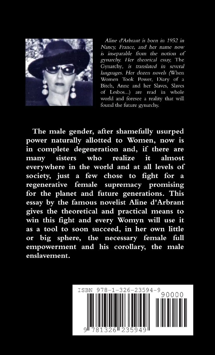Rückseite: 9781326235949 | The Gynarchy | Aline D'Arbrant | Taschenbuch | Englisch | 2015