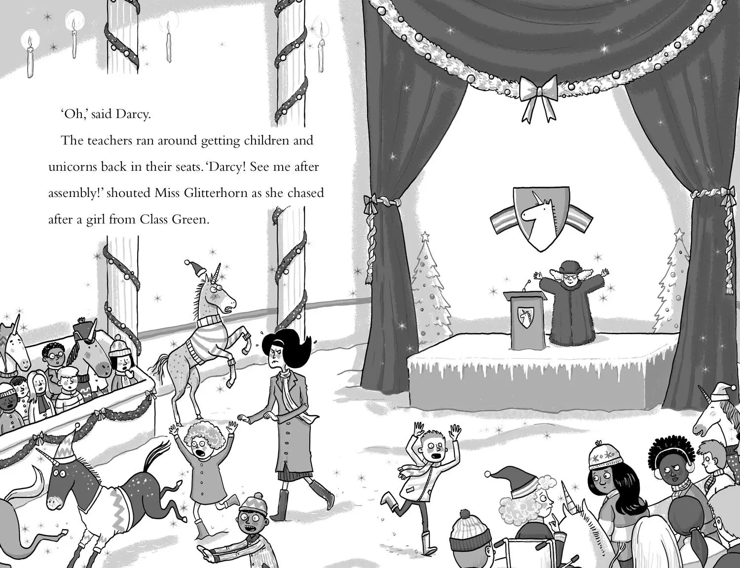 Bild: 9781405295949 | The Naughtiest Unicorn at Christmas | Pip Bird | Taschenbuch | 2023