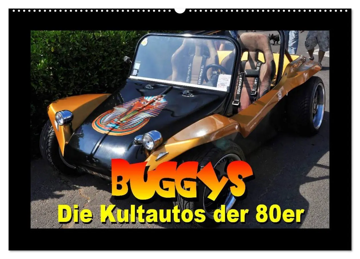 Cover: 9783516045949 | Buggys - die Kultautos der 80er (Wandkalender 2026 DIN A2 quer),...