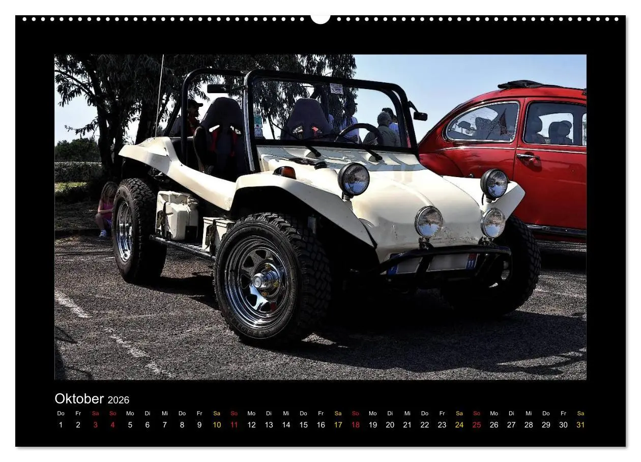 Bild: 9783516045949 | Buggys - die Kultautos der 80er (Wandkalender 2026 DIN A2 quer),...