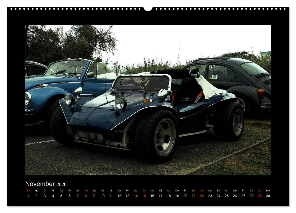 Bild: 9783516045949 | Buggys - die Kultautos der 80er (Wandkalender 2026 DIN A2 quer),...