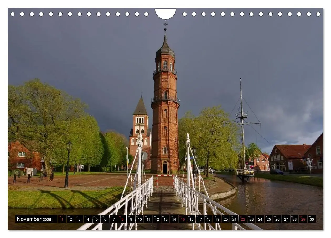 Bild: 9783516115949 | Papenburg und das Rheiderland (Wandkalender 2026 DIN A4 quer),...