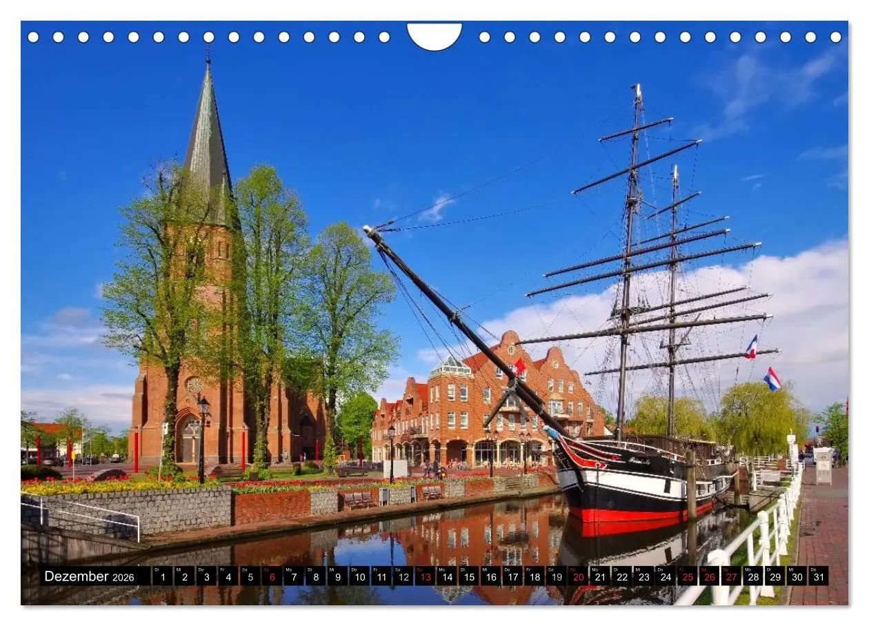 Bild: 9783516115949 | Papenburg und das Rheiderland (Wandkalender 2026 DIN A4 quer),...