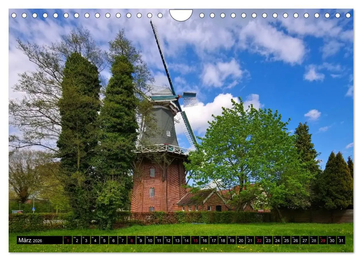 Bild: 9783516115949 | Papenburg und das Rheiderland (Wandkalender 2026 DIN A4 quer),...