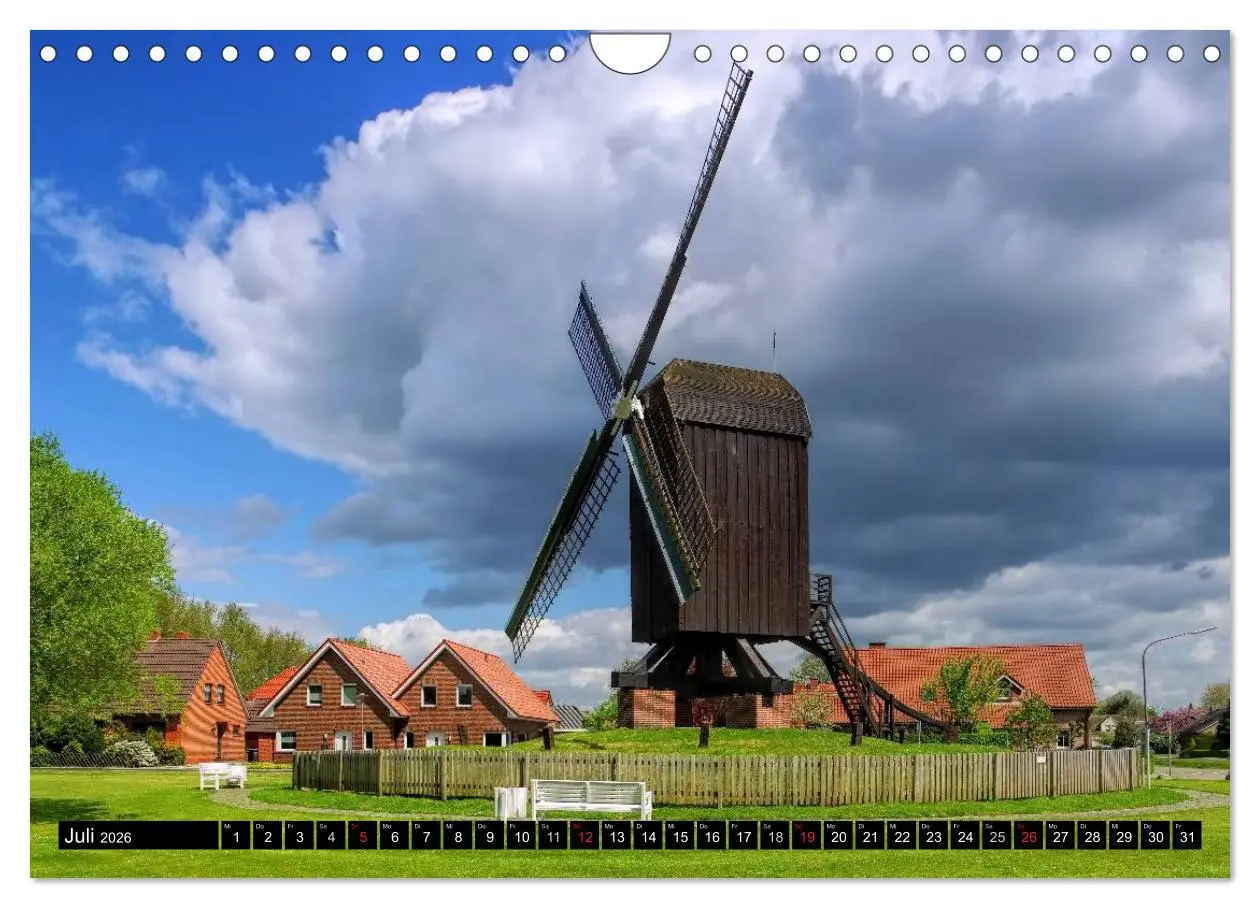 Bild: 9783516115949 | Papenburg und das Rheiderland (Wandkalender 2026 DIN A4 quer),...