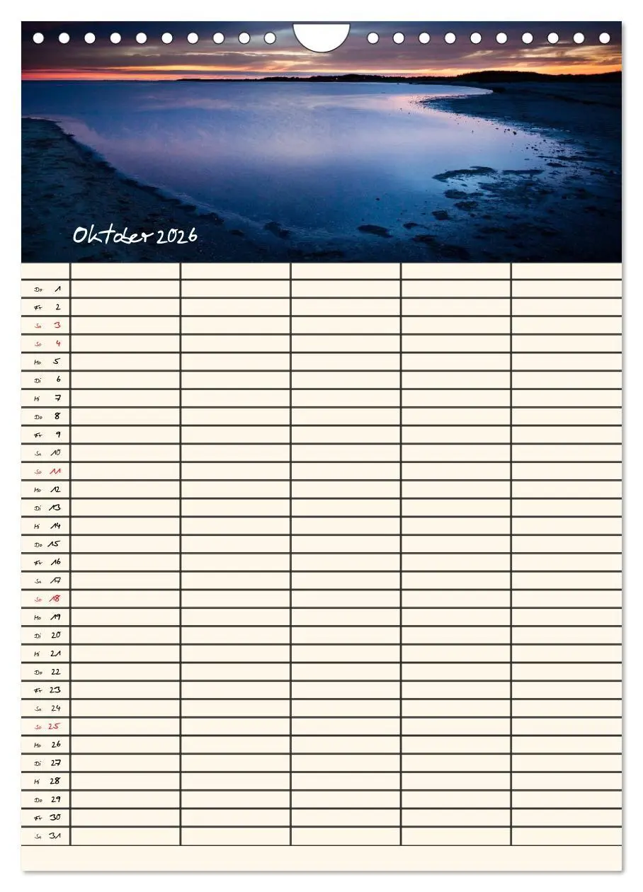 Bild: 9783516425949 | Noch mehr Föhrweh Familienplaner (Wandkalender 2026 DIN A4 hoch),...