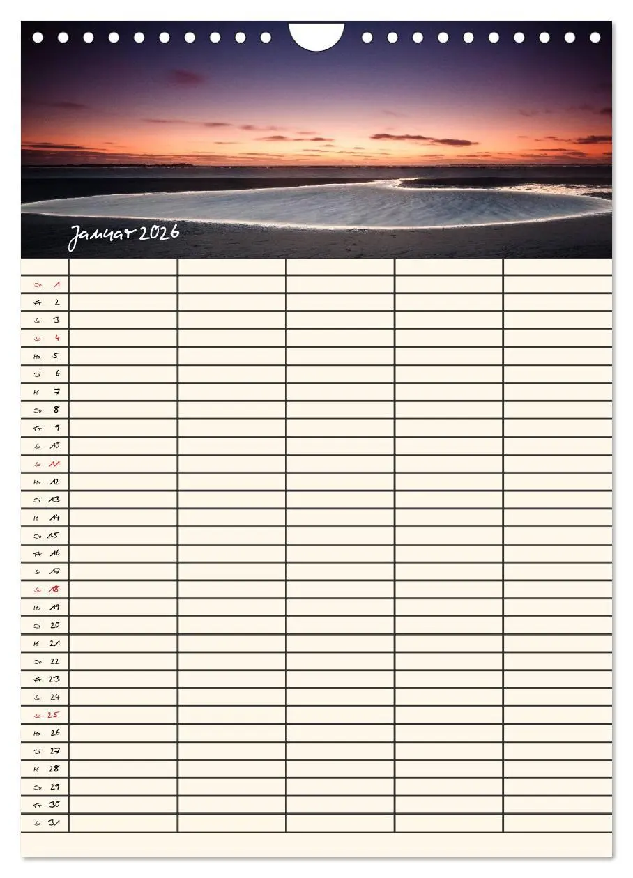 Bild: 9783516425949 | Noch mehr Föhrweh Familienplaner (Wandkalender 2026 DIN A4 hoch),...