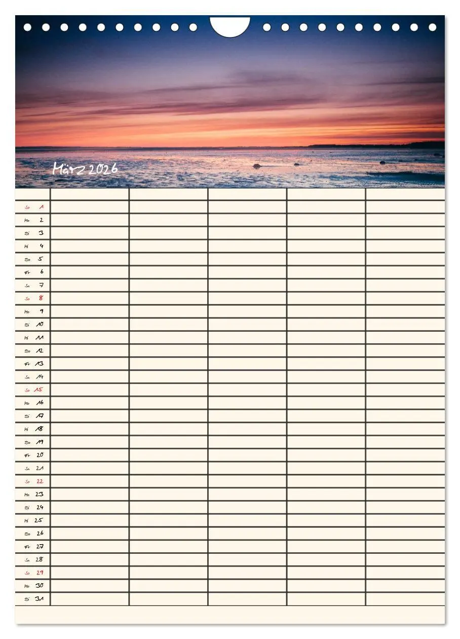 Bild: 9783516425949 | Noch mehr Föhrweh Familienplaner (Wandkalender 2026 DIN A4 hoch),...
