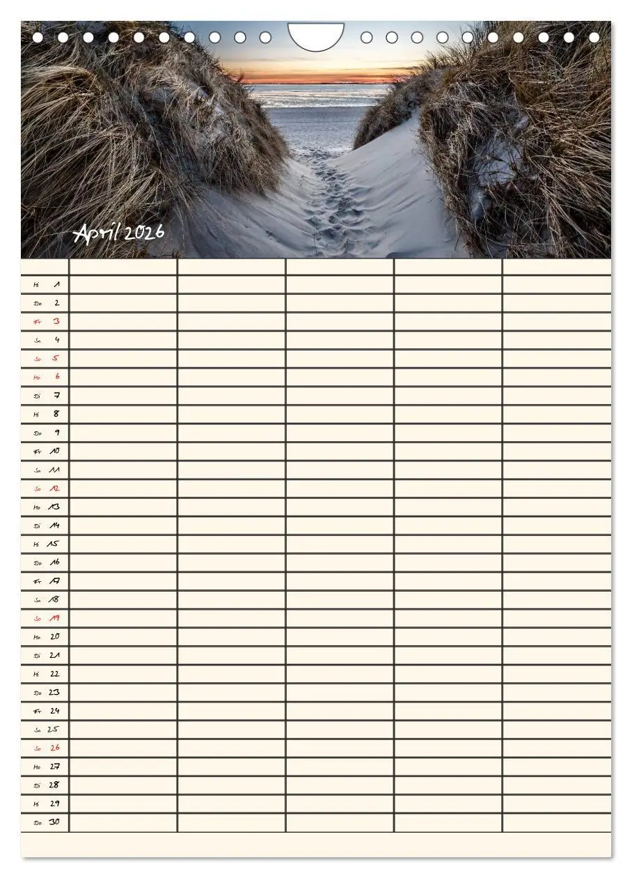 Bild: 9783516425949 | Noch mehr Föhrweh Familienplaner (Wandkalender 2026 DIN A4 hoch),...