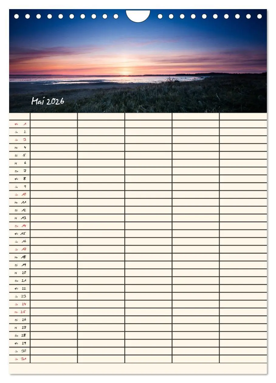 Bild: 9783516425949 | Noch mehr Föhrweh Familienplaner (Wandkalender 2026 DIN A4 hoch),...