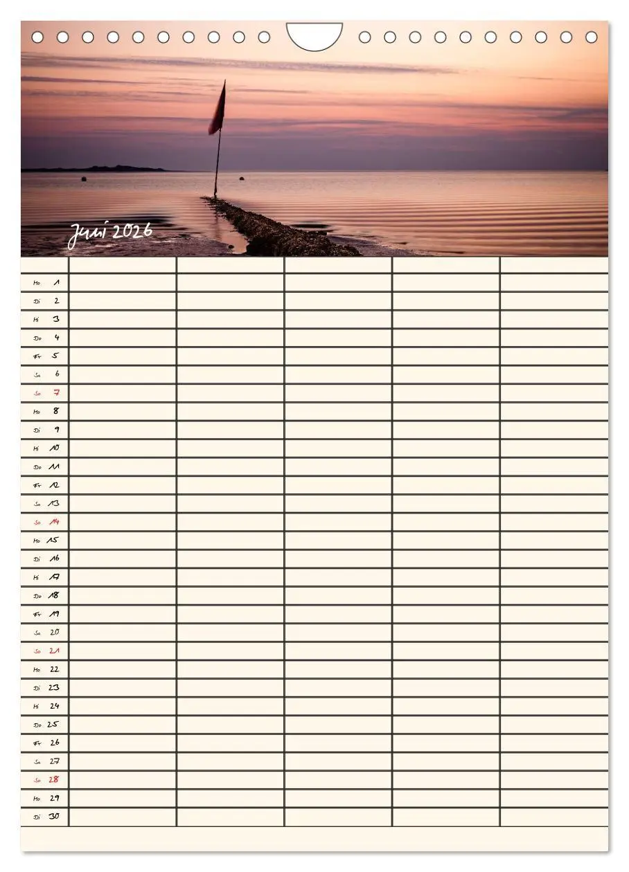 Bild: 9783516425949 | Noch mehr Föhrweh Familienplaner (Wandkalender 2026 DIN A4 hoch),...