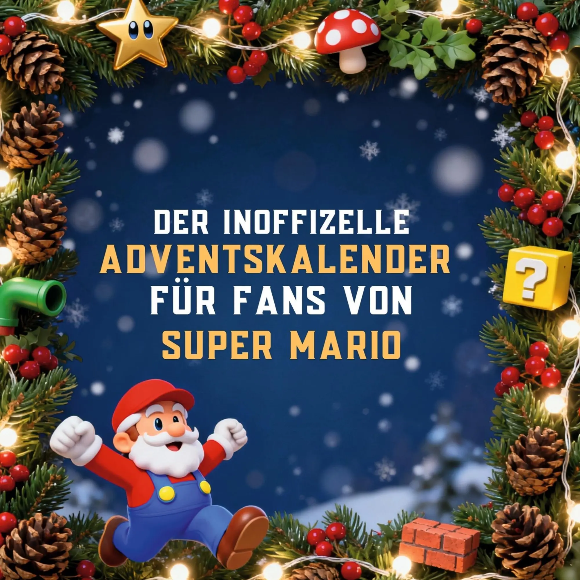 Cover: 9783695315949 | Der inoffizielle Adventskalender für Fans von Super Mario | Schröder
