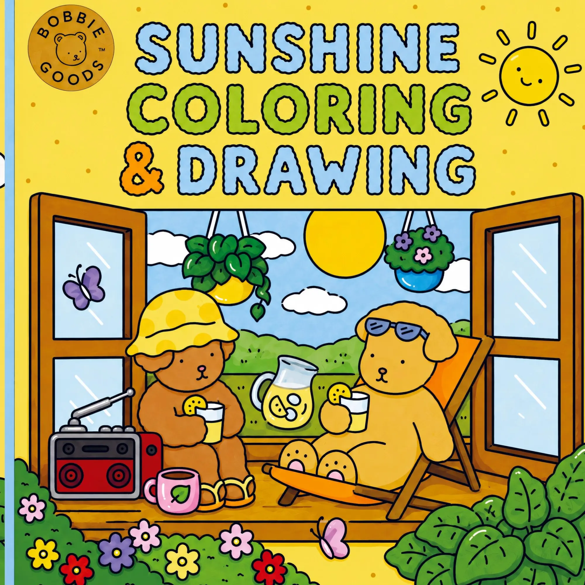 Cover: 9789403895949 | Bobbie Goods Sunshine Coloring Book | Bobbie Goods | Taschenbuch