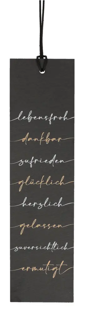 Schiefertafel - Affirmationen