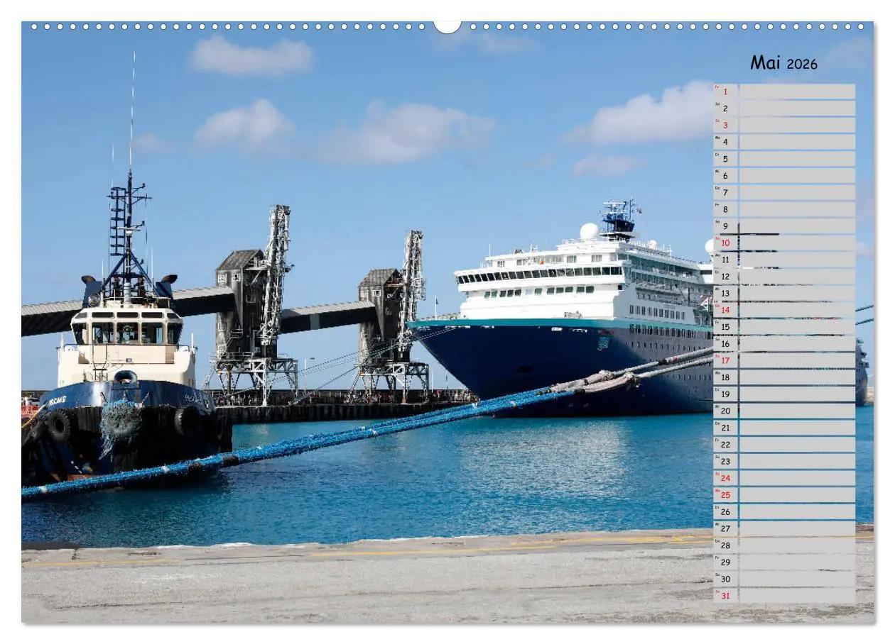 Bild: 9783457776049 | Riesen der Meere - Kreuzfahrtschiffe Geburtstagskalender...