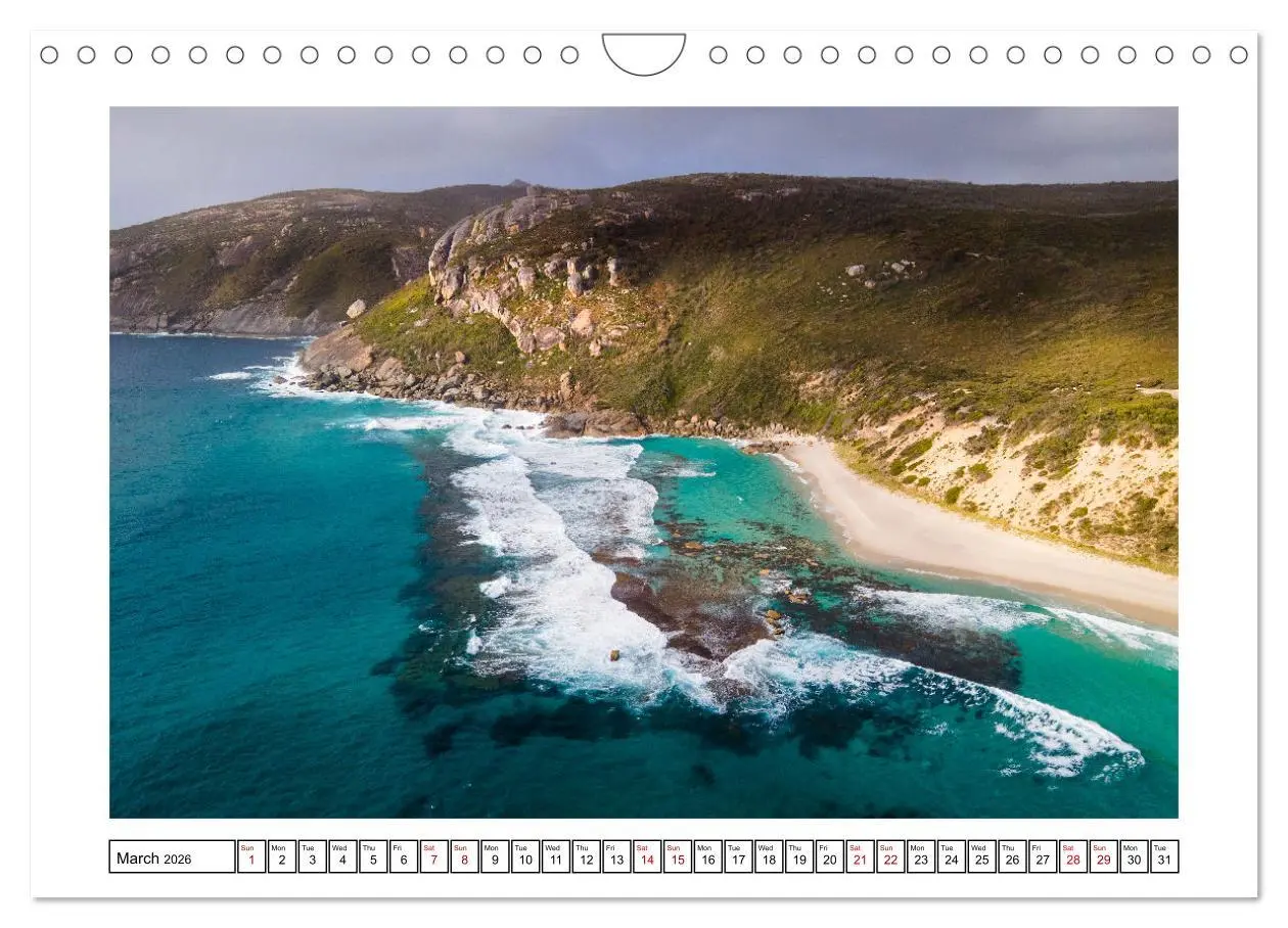 Bild: 9783516556049 | Seascapes of Western Australia (Wall Calendar 2026 DIN A4...