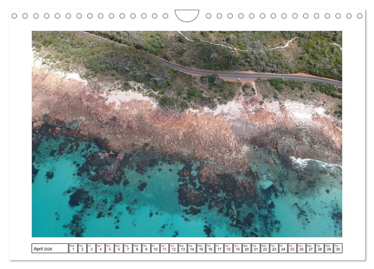 Bild: 9783516556049 | Seascapes of Western Australia (Wall Calendar 2026 DIN A4...