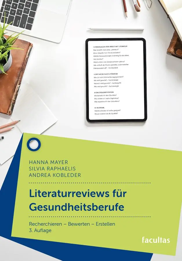 Cover: 9783708926049 | Literaturreviews für Gesundheitsberufe | Andrea Kobleder (u. a.)