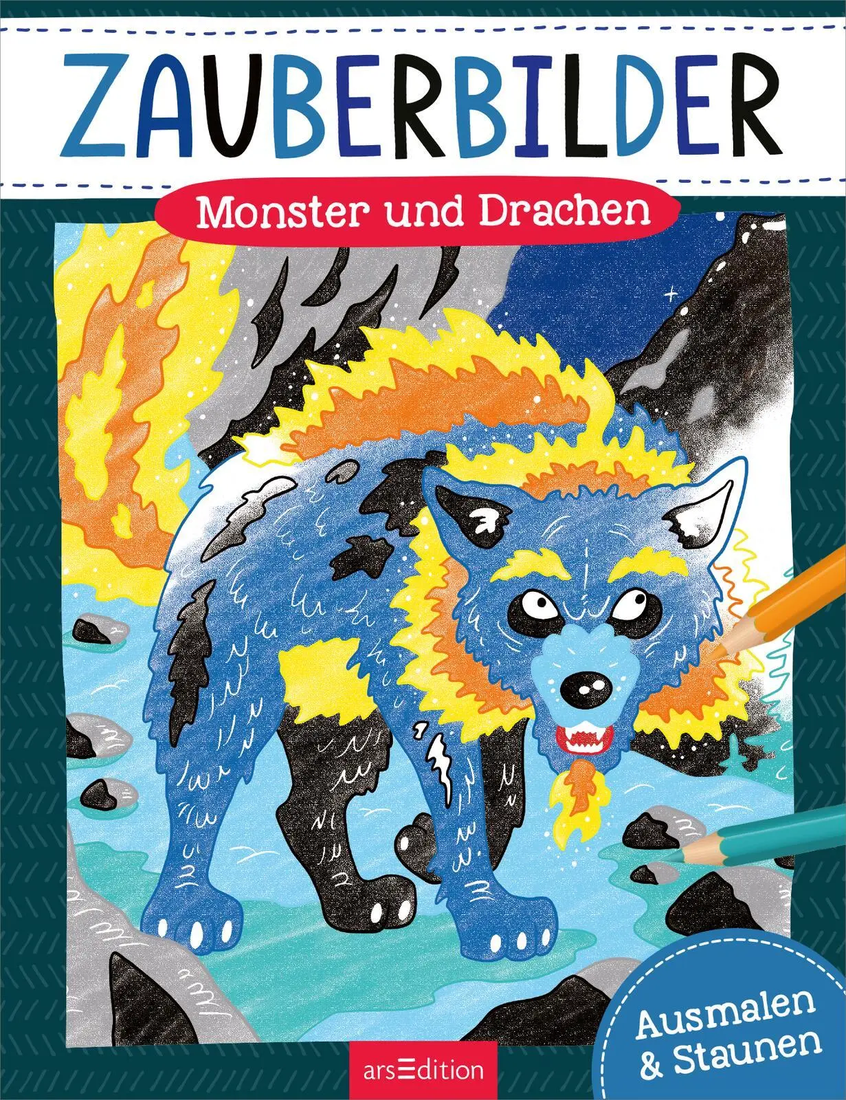 Bild: 9783845856049 | Zauberbilder - Monster und Drachen | Ausmalen &amp; Staunen | Coenen