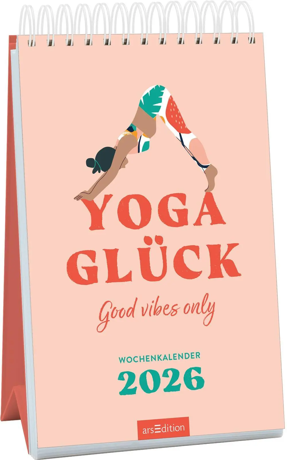 Cover: 4014489136149 | Wochenkalender Yogaglück 2026 | Good vibes only | Kalender | 27 S.