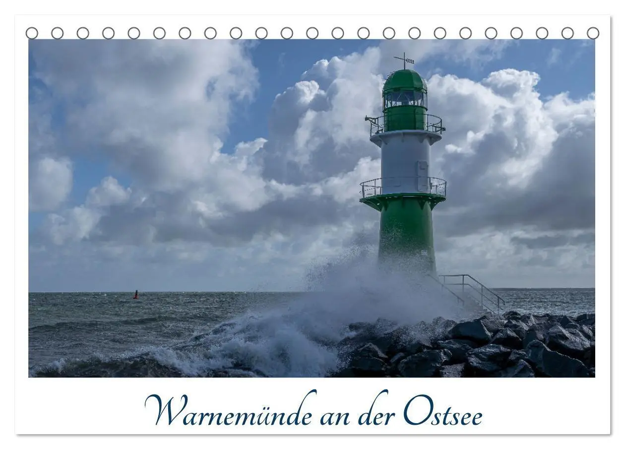 Cover: 9783383896149 | Warnemünde an der Ostsee (Tischkalender 2025 DIN A5 quer), CALVENDO...