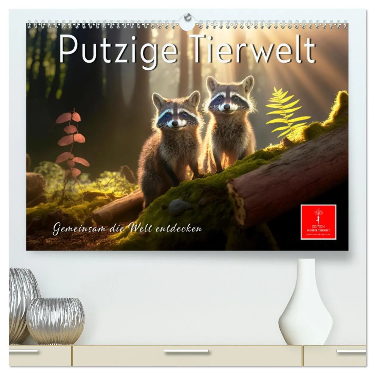 Cover: 9783457386149 | Putzige Tierwelt - gemeinsam die Welt entdecken (hochwertiger...