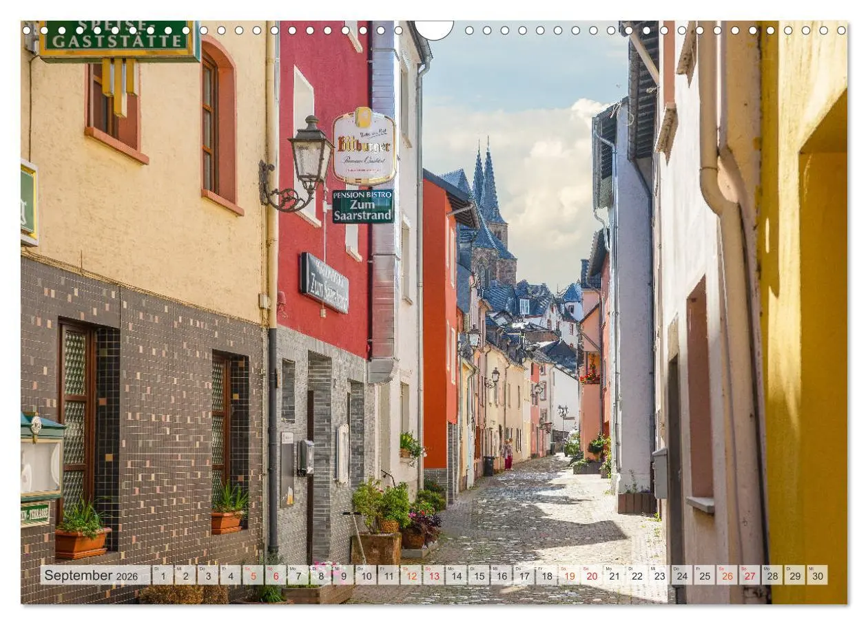 Bild: 9783457766149 | Saarburg Impressionen (Wandkalender 2026 DIN A3 quer), CALVENDO...