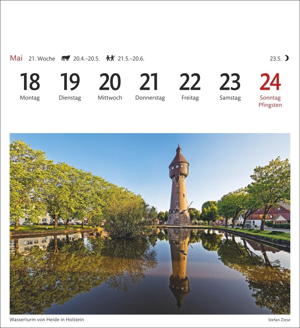 Bild: 9783840036149 | Nordseeküste Sehnsuchtskalender 2026 - Wochenkalender mit 53...
