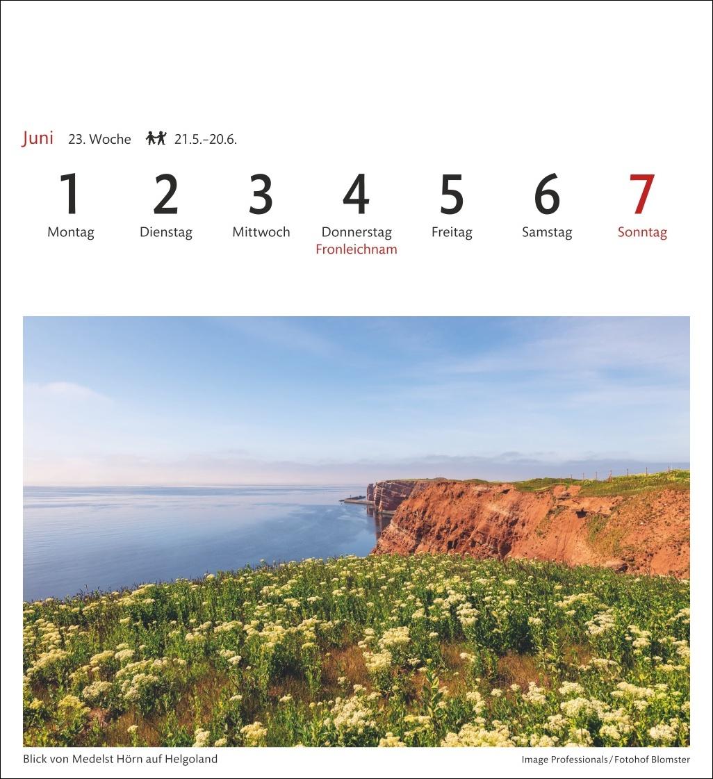 Bild: 9783840036149 | Nordseeküste Sehnsuchtskalender 2026 - Wochenkalender mit 53...