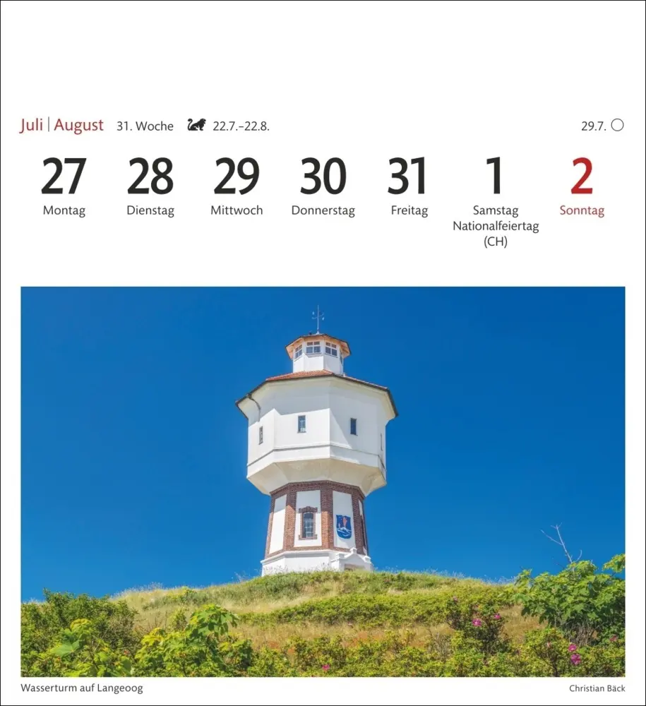 Bild: 9783840036149 | Nordseeküste Sehnsuchtskalender 2026 - Wochenkalender mit 53...