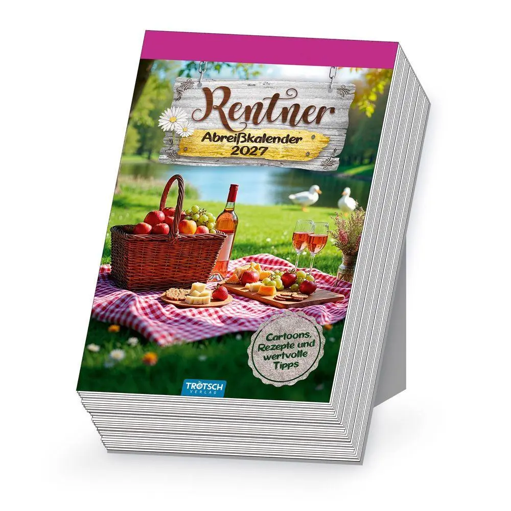 Cover: 9783988026149 | TRÖTSCH - Abreißkalender Rentner 2027 | Trötsch Verlag GmbH &amp; Co. KG