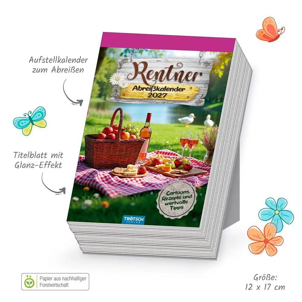 Bild: 9783988026149 | TRÖTSCH - Abreißkalender Rentner 2027 | Trötsch Verlag GmbH &amp; Co. KG