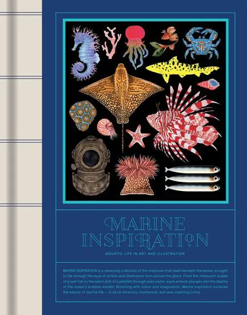 Cover: 9789887066149 | Marine Inspiration | Aquatic Life in Art and Illustration | Victionary