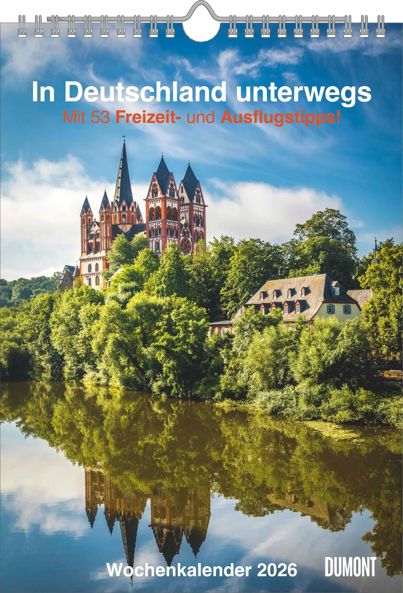 Cover: 4069095006249 | In Deutschland unterwegs Wochenkalender 2026 - Wandkalender -...