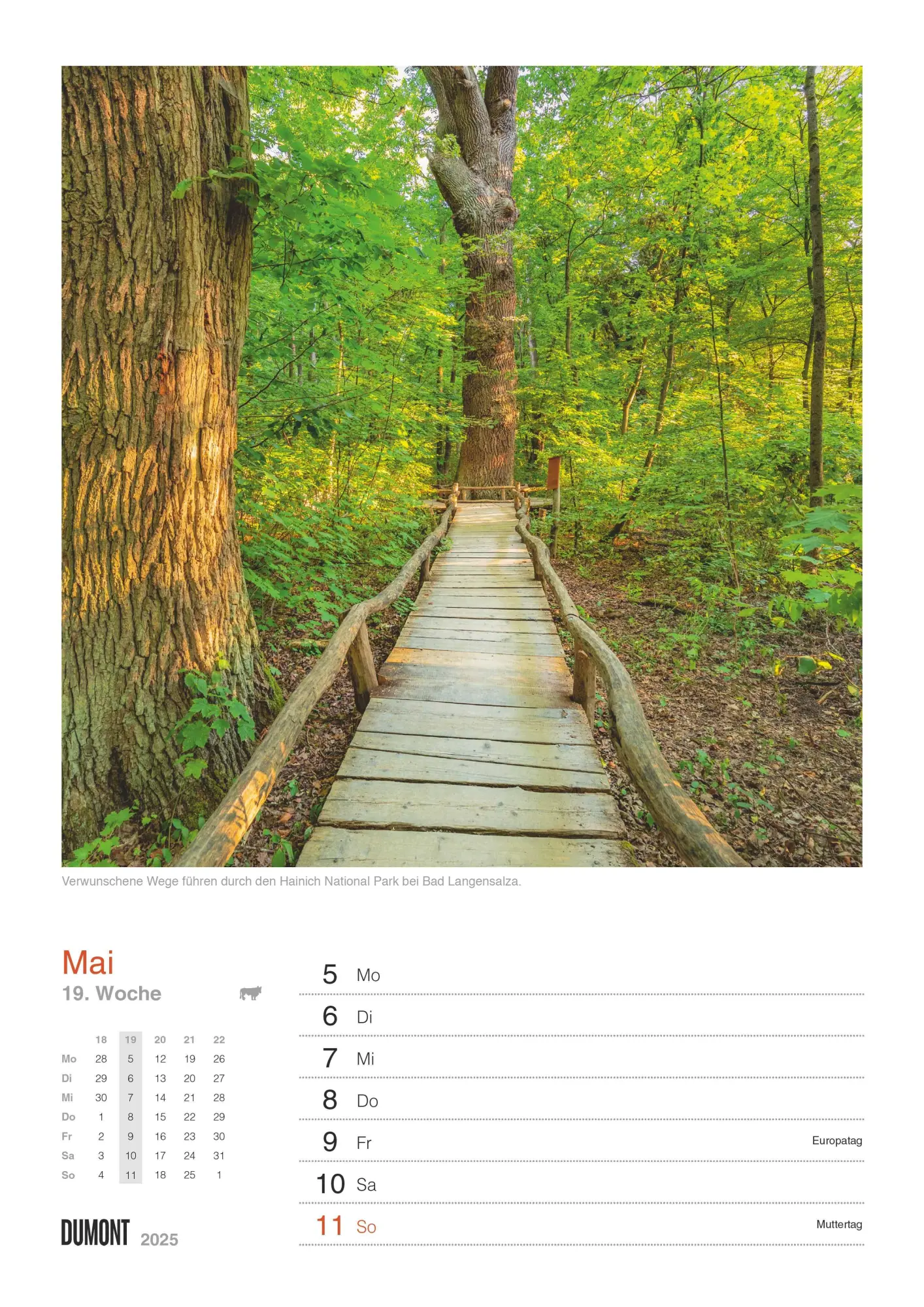 Bild: 4069095006249 | In Deutschland unterwegs Wochenkalender 2026 - Wandkalender -...