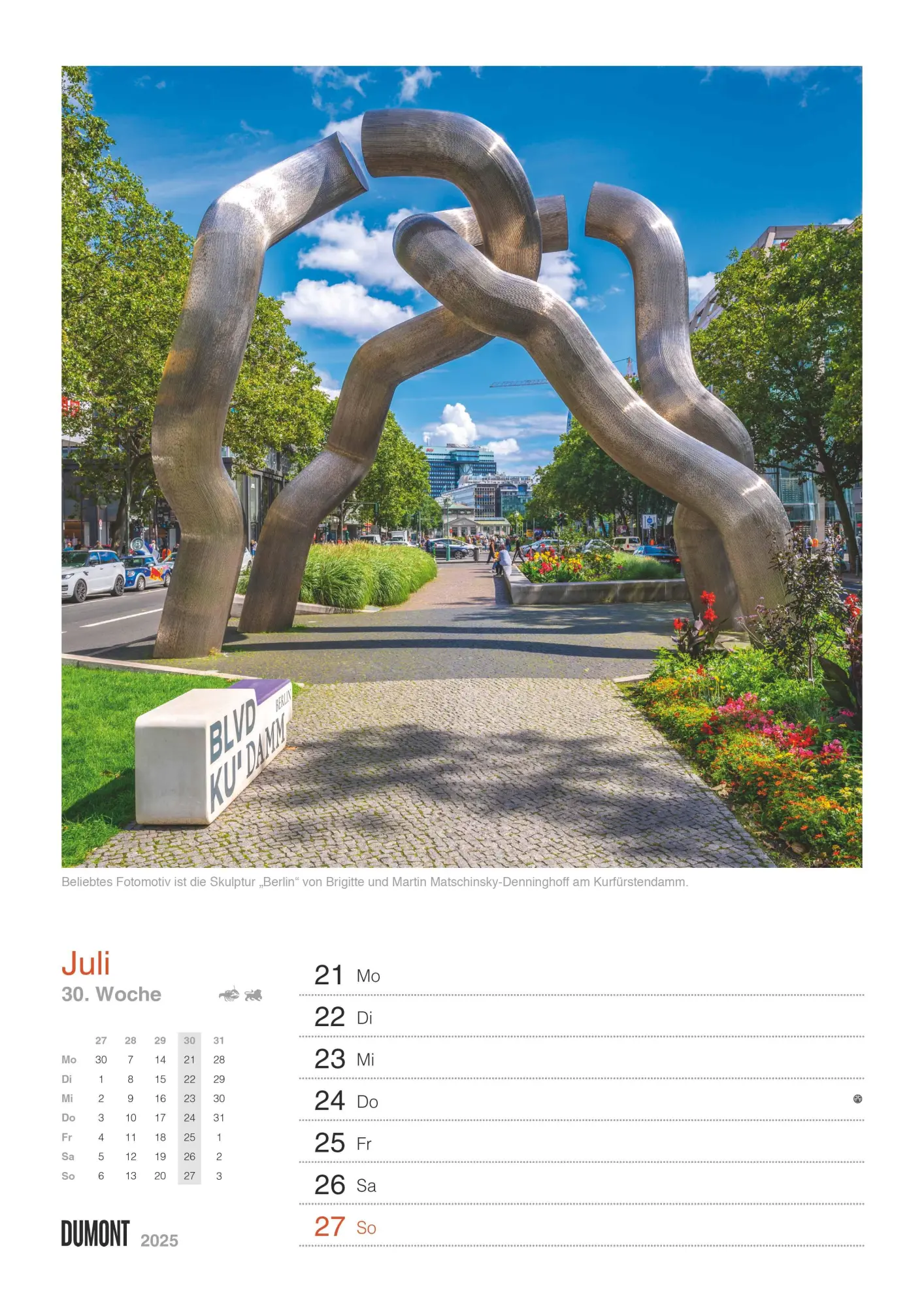 Bild: 4069095006249 | In Deutschland unterwegs Wochenkalender 2026 - Wandkalender -...