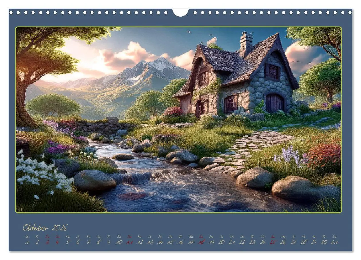 Bild: 9783457376249 | Landschaft romantisch gesehen (Wandkalender 2026 DIN A3 quer),...