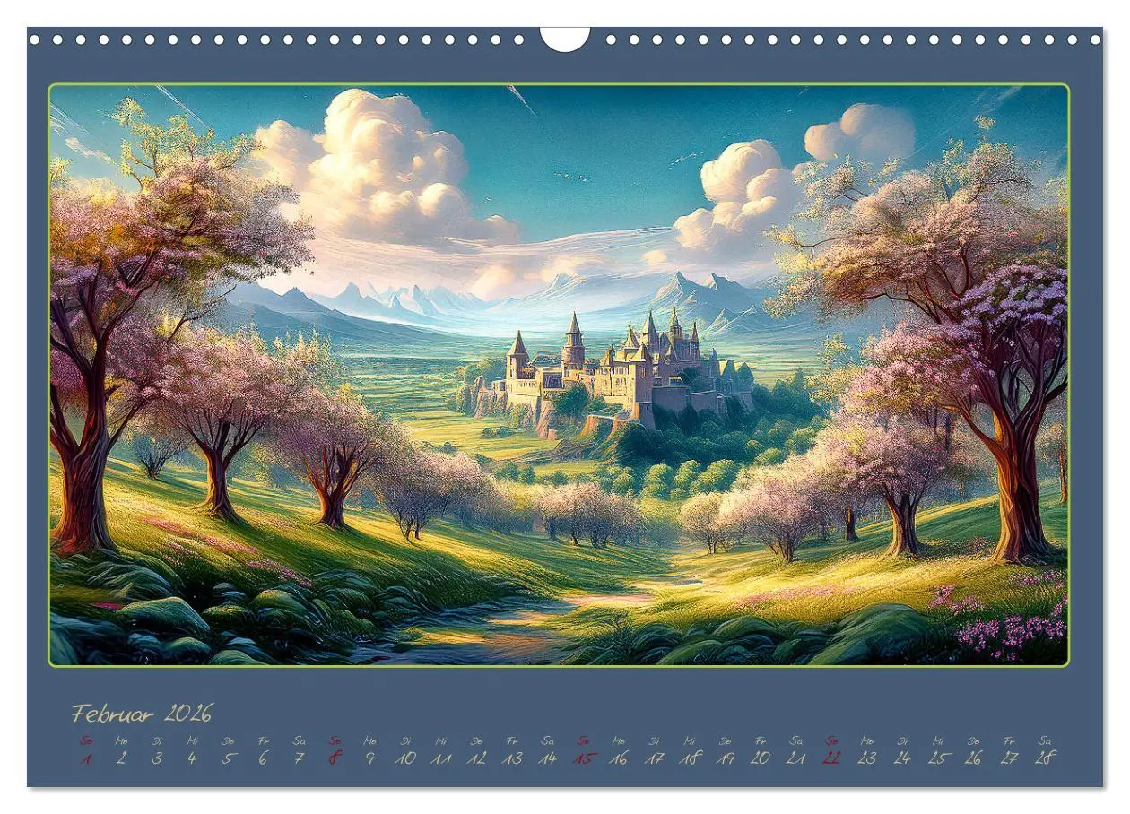 Bild: 9783457376249 | Landschaft romantisch gesehen (Wandkalender 2026 DIN A3 quer),...