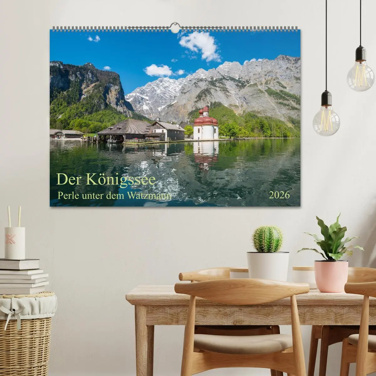 Bild: 9783457756249 | Der Königssee Perle unter dem Watzmann (Wandkalender 2026 DIN A2...