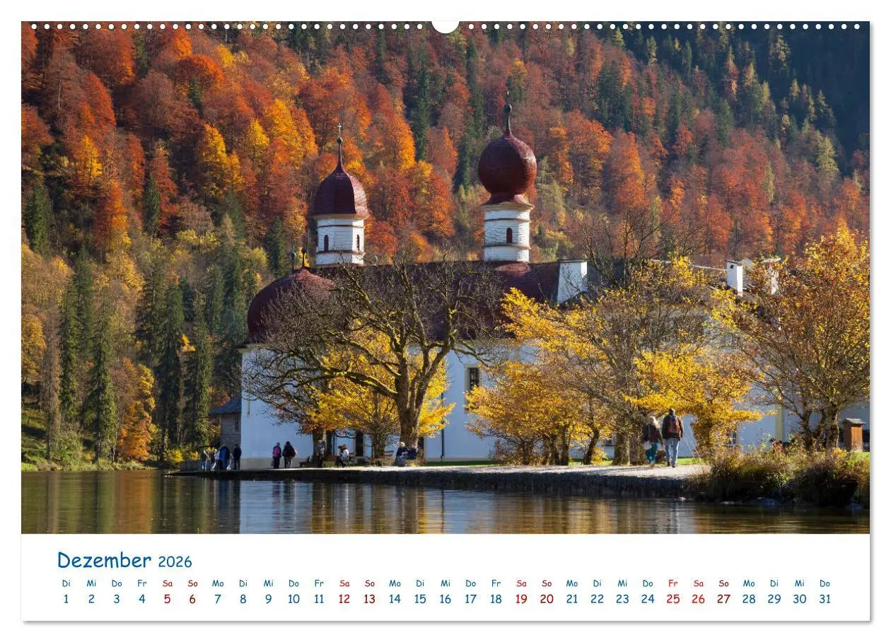 Bild: 9783457756249 | Der Königssee Perle unter dem Watzmann (Wandkalender 2026 DIN A2...