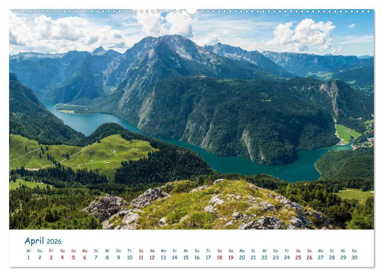 Bild: 9783457756249 | Der Königssee Perle unter dem Watzmann (Wandkalender 2026 DIN A2...