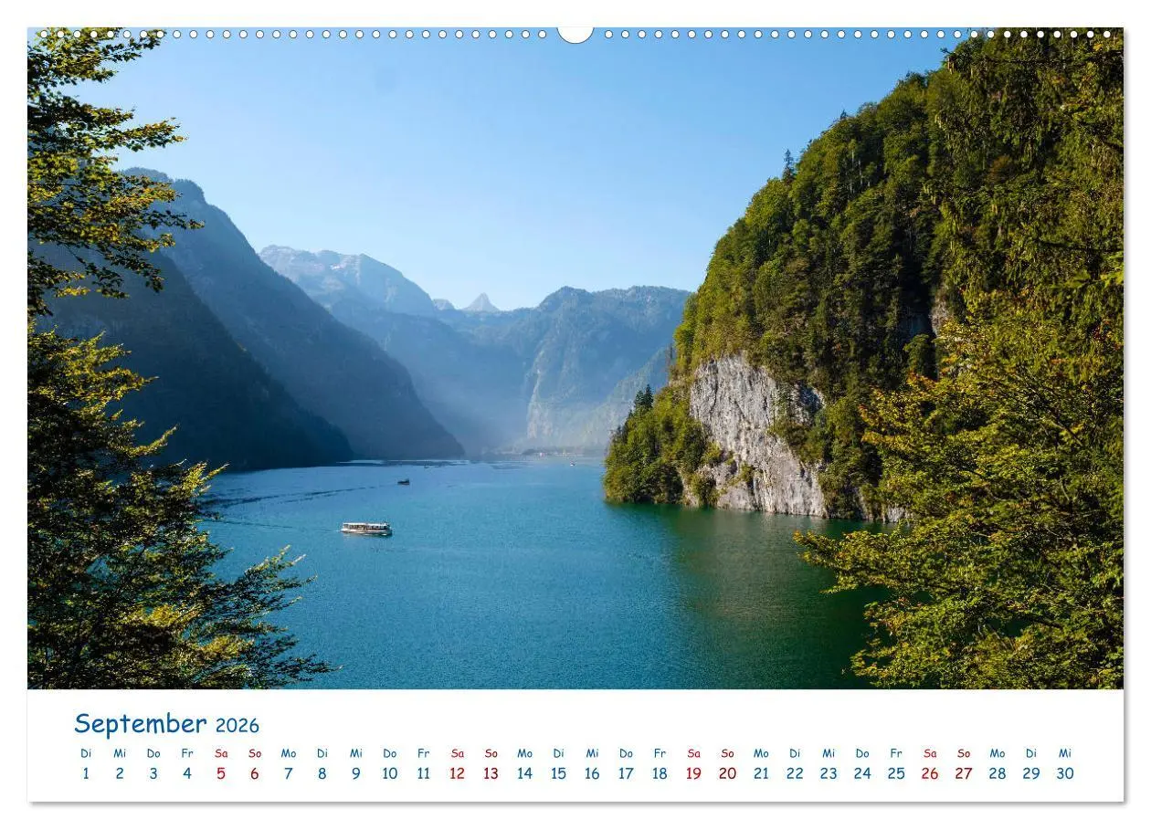 Bild: 9783457756249 | Der Königssee Perle unter dem Watzmann (Wandkalender 2026 DIN A2...