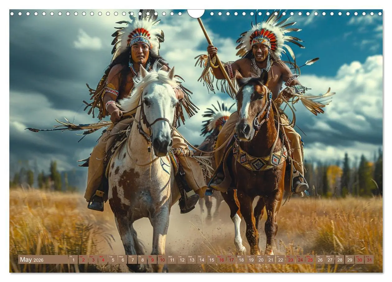 Bild: 9783516536249 | Native American Soul (Wall Calendar 2026 DIN A3 landscape),...
