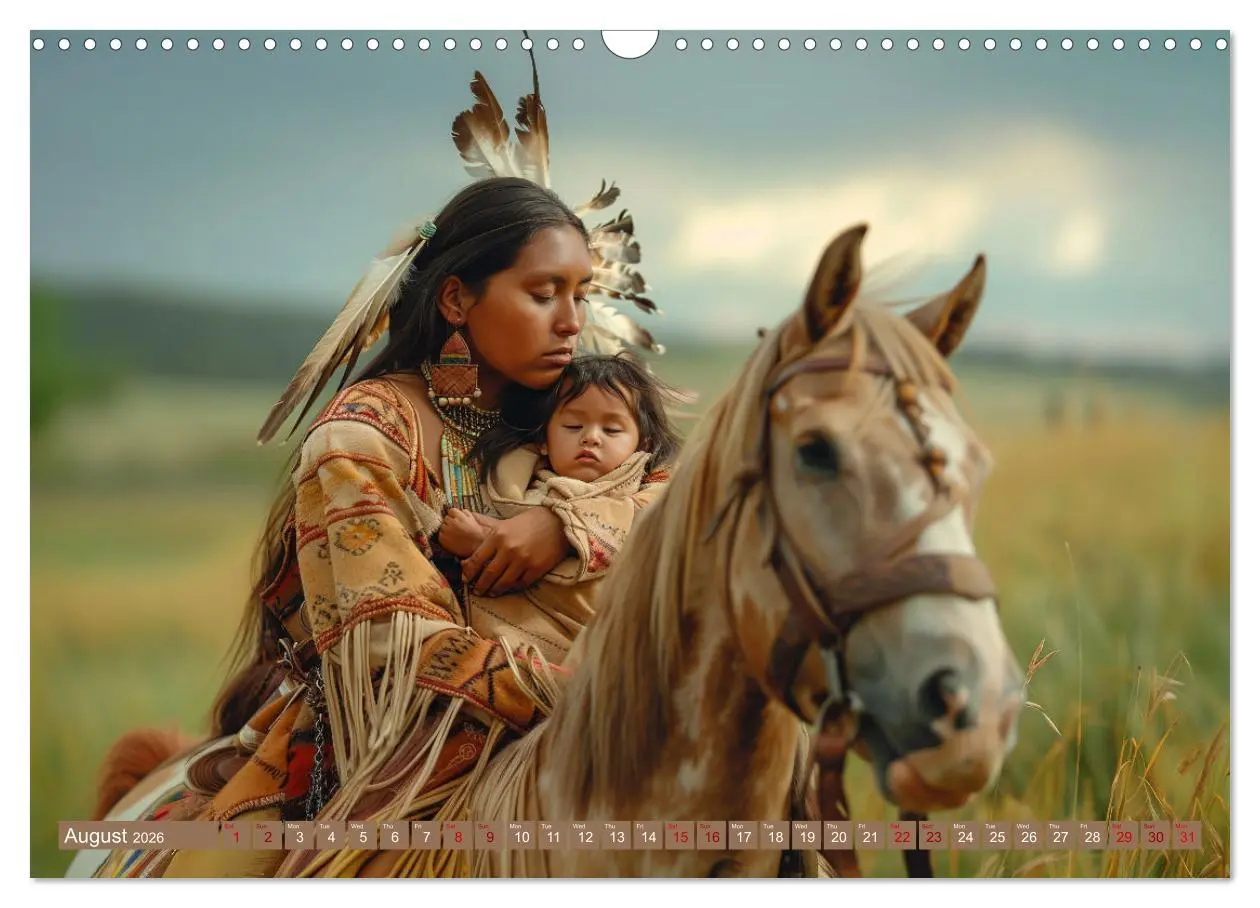 Bild: 9783516536249 | Native American Soul (Wall Calendar 2026 DIN A3 landscape),...