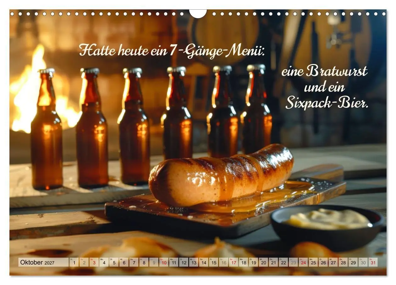 Bild: 9783569176249 | Ich brauch mehr Vitamin Bier (Wandkalender 2027 DIN A3 quer),...