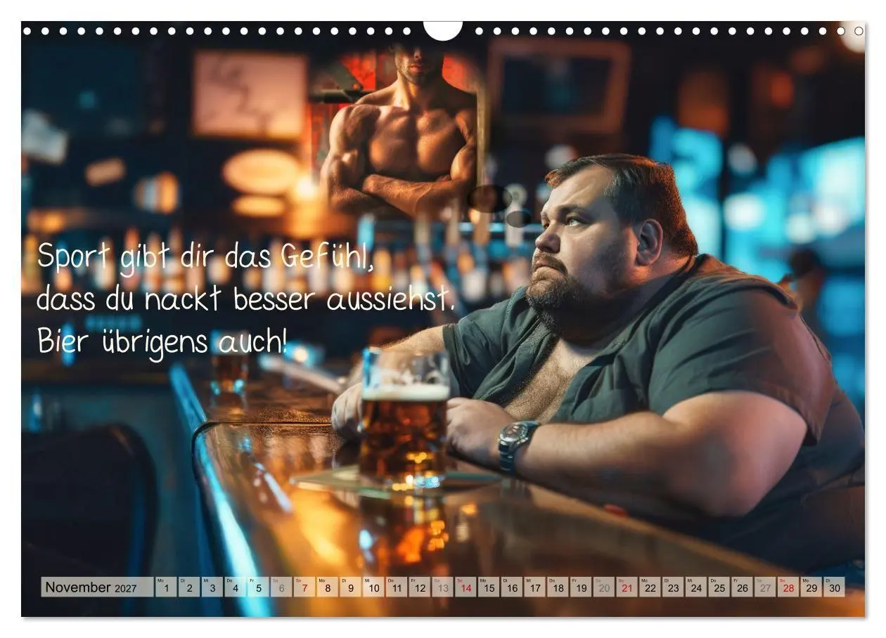Bild: 9783569176249 | Ich brauch mehr Vitamin Bier (Wandkalender 2027 DIN A3 quer),...